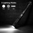 Lepro LE LED Pen Flashlights, Waterproof Pocket Flashlight with Clip