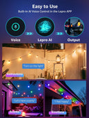 Lepro ZB1 AI Smart Outdoor String Lights APP Control